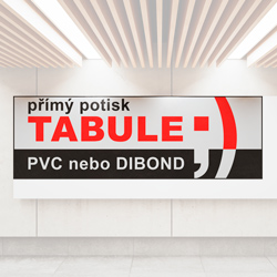 kalkulace Potisk tabule, PVC, dibond hlin�k