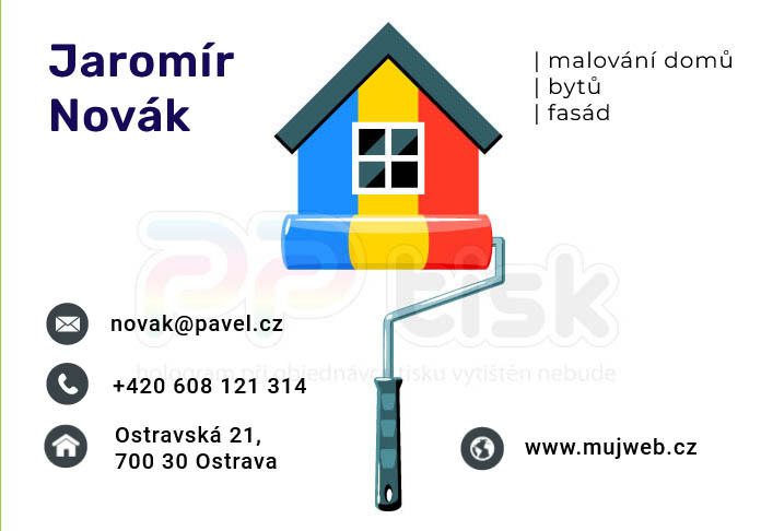 n�vrh, vzor, �ablona vizitky / 112 - PPtisk.cz