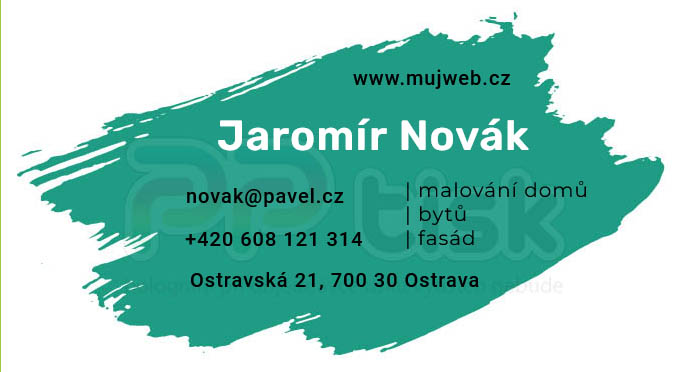 n�vrh, vzor, �ablona vizitky / 113 - PPtisk.cz