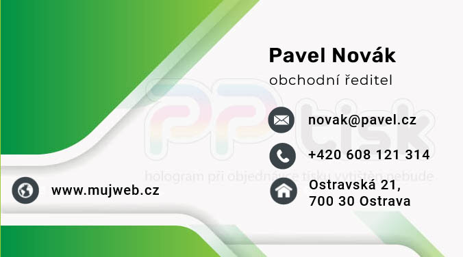 n�vrh, vzor, �ablona vizitky / 141 - PPtisk.cz