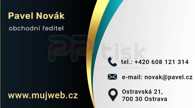 n�vrh, vzor, �ablona vizitky / 147 - PPtisk.cz