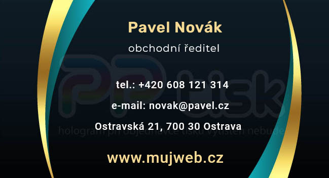 n�vrh, vzor, �ablona vizitky / 148 - PPtisk.cz