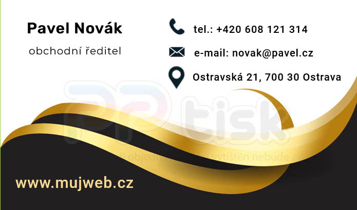 n�vrh, vzor, �ablona vizitky / 149 - PPtisk.cz