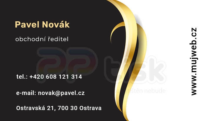 n�vrh, vzor, �ablona vizitky / 150 - PPtisk.cz