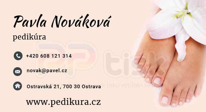 n�vrh, vzor, �ablona vizitky / 175 - PPtisk.cz