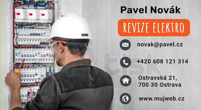 n�vrh, vzor, �ablona vizitky / 177 - PPtisk.cz