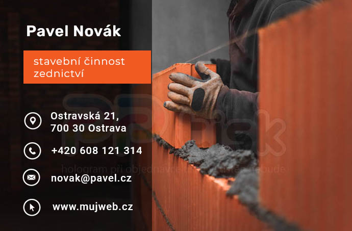 n�vrh, vzor, �ablona vizitky / 180 - PPtisk.cz