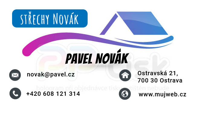 n�vrh, vzor, �ablona vizitky / 186 - PPtisk.cz