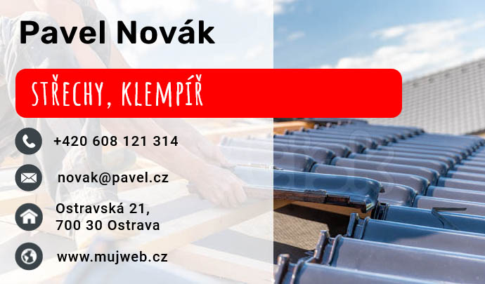 n�vrh, vzor, �ablona vizitky / 187 - PPtisk.cz