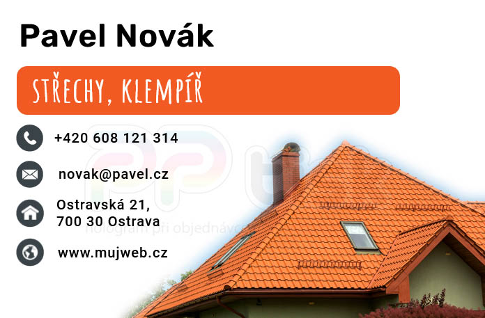 n�vrh, vzor, �ablona vizitky / 188 - PPtisk.cz