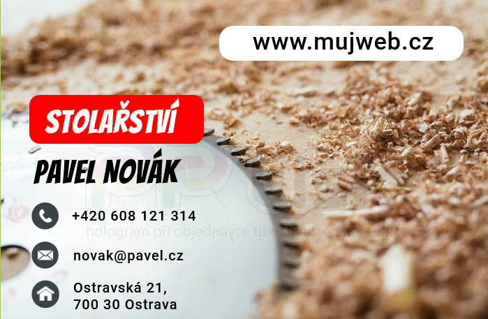 n�vrh, vzor, �ablona vizitky / 194 - PPtisk.cz