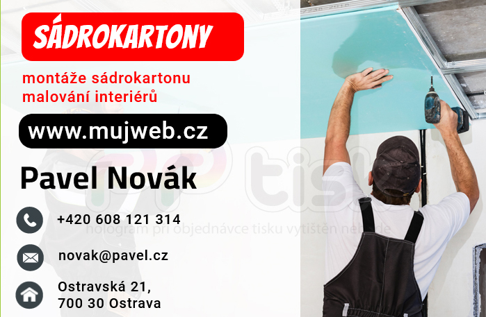 n�vrh, vzor, �ablona vizitky / 202 - PPtisk.cz