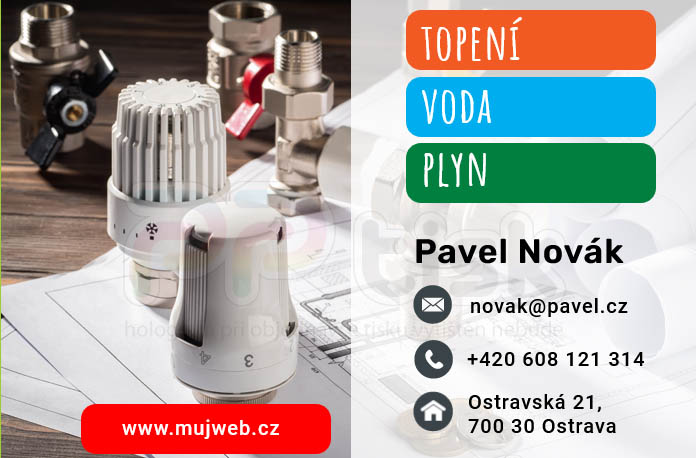 n�vrh, vzor, �ablona vizitky / 204 - PPtisk.cz