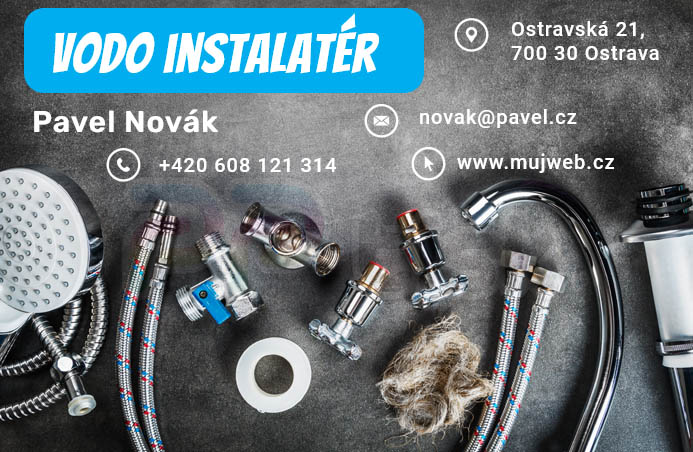 n�vrh, vzor, �ablona vizitky / 210 - PPtisk.cz