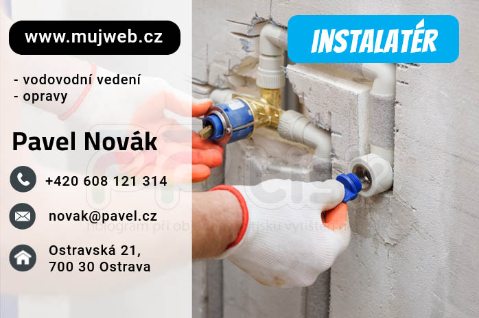 n�vrh, vzor, �ablona vizitky / 212 - PPtisk.cz