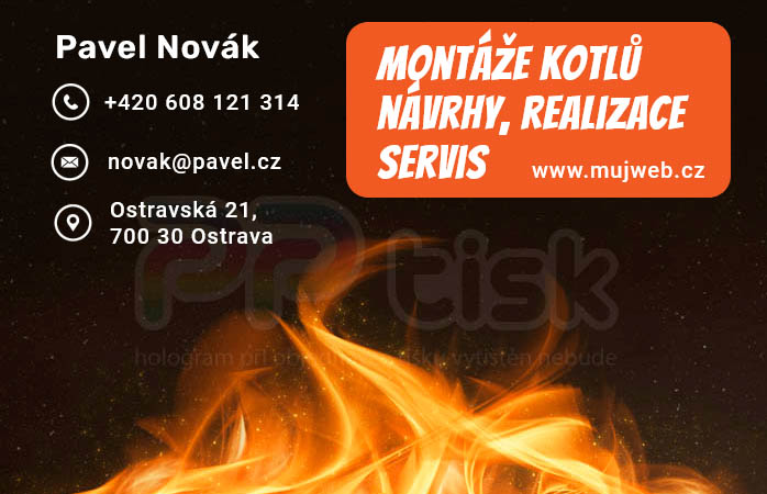 n�vrh, vzor, �ablona vizitky / 213 - PPtisk.cz