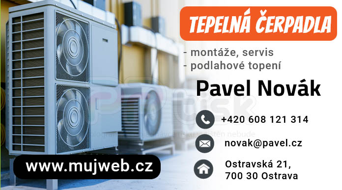 n�vrh, vzor, �ablona vizitky / 214 - PPtisk.cz