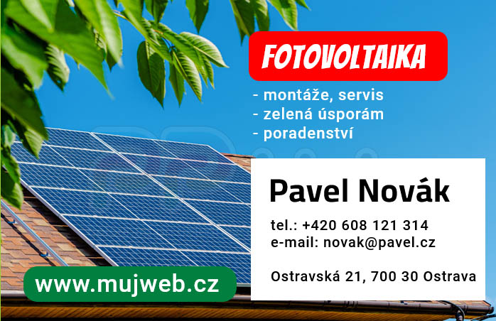 n�vrh, vzor, �ablona vizitky / 216 - PPtisk.cz