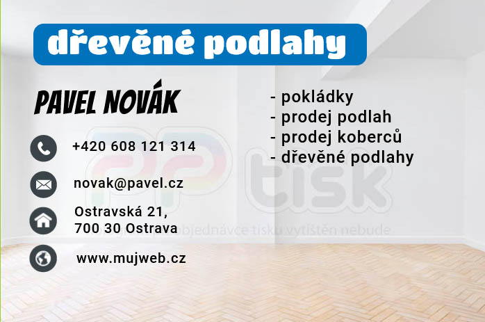 n�vrh, vzor, �ablona vizitky / 224 - PPtisk.cz