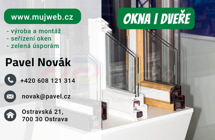 n�vrh, vzor, �ablona vizitky / 226 - PPtisk.cz