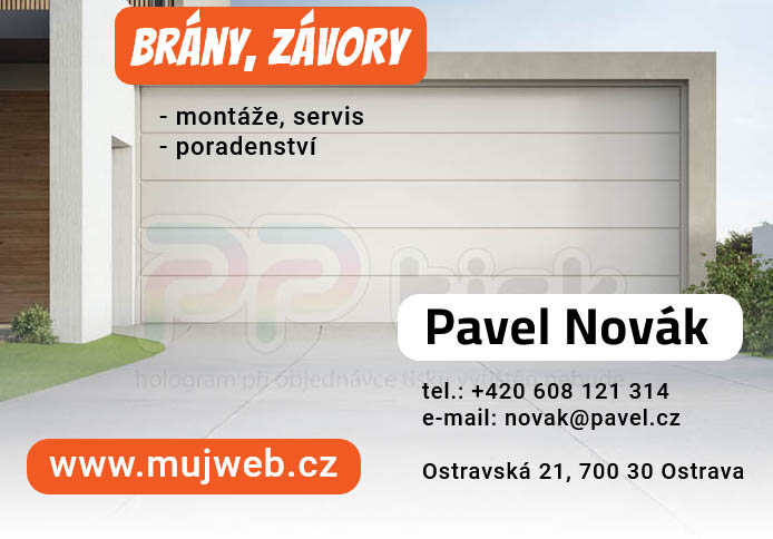 n�vrh, vzor, �ablona vizitky / 234 - PPtisk.cz