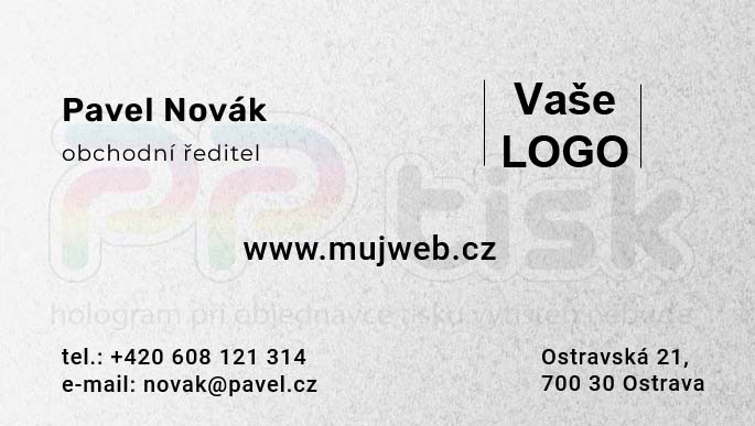 n�vrh, vzor, �ablona vizitky / 45 - PPtisk.cz