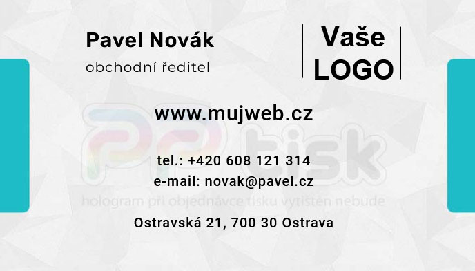 n�vrh, vzor, �ablona vizitky / 48 - PPtisk.cz