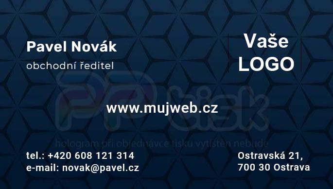 n�vrh, vzor, �ablona vizitky / 49 - PPtisk.cz