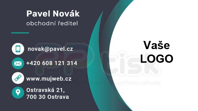 n�vrh, vzor, �ablona vizitky / 51 - PPtisk.cz