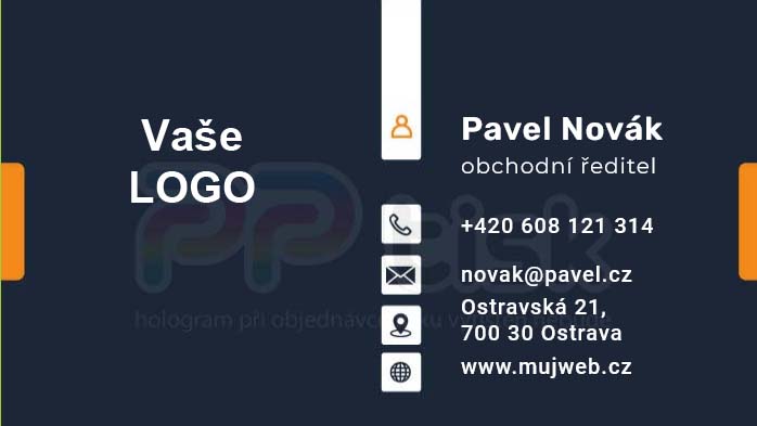 n�vrh, vzor, �ablona vizitky / 54 - PPtisk.cz