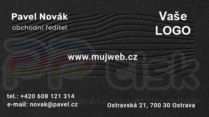 n�vrh, vzor, �ablona vizitky / 58 - PPtisk.cz