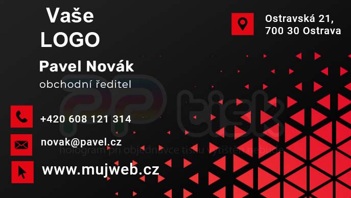 n�vrh, vzor, �ablona vizitky / 59 - PPtisk.cz