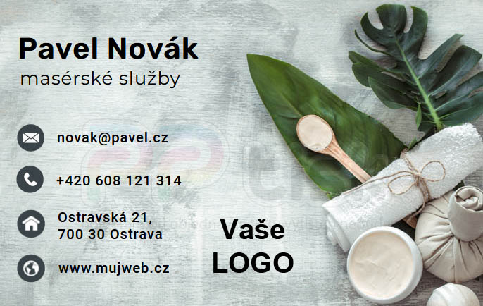 n�vrh, vzor, �ablona vizitky / 96 - PPtisk.cz