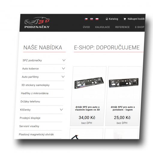 Tvorba webu - podzna�ky.cz