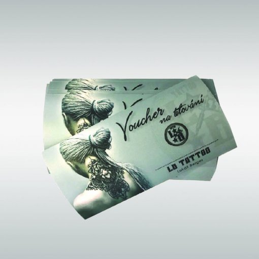 Tisk vouchery a d�rkov� poukazy