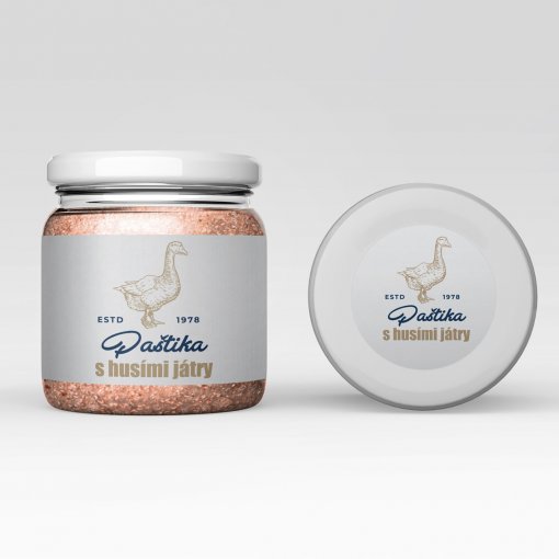 Tisk samolepky, pa�tiky, sklenice, zava�eniny, marmel�dy