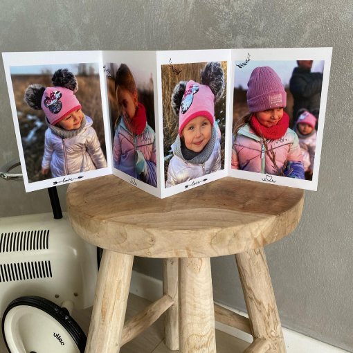 Leporelo tisk o velikosti A6