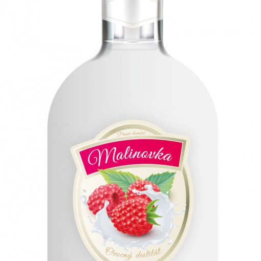 Tisk samolepky malinovice