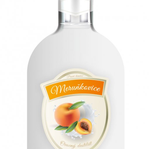 Tisk samolepky meruňkovice