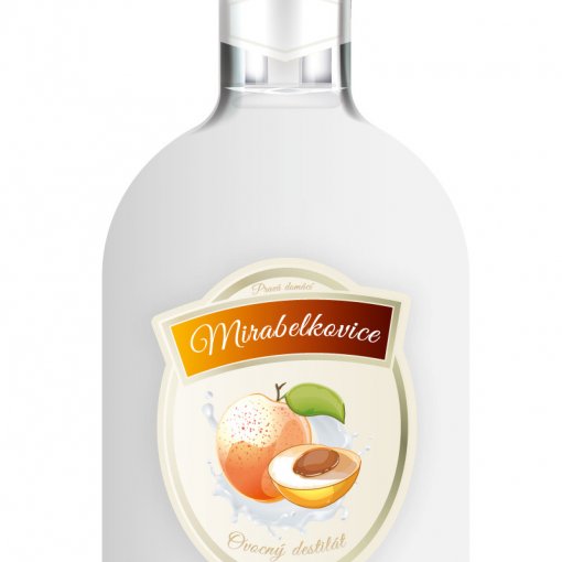 Tisk samolepky mirabelkovice