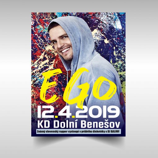 Tisk plak�tu o velikosti A3 - k��da leskl�