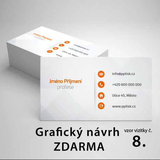 Tisk vizitky, rozm�r 85x55mm, strukturovan� pap�r