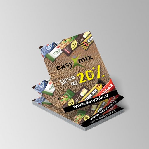 Tisk let�ku o velikosti A6 - k��da leskl�