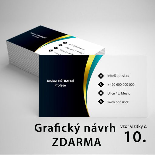 Tisk vizitky, rozm�r 85x55mm, matn� pap�r