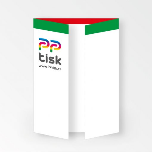 Skl�dan� karta A4 - ok�nkov� lom - k��da leskl�