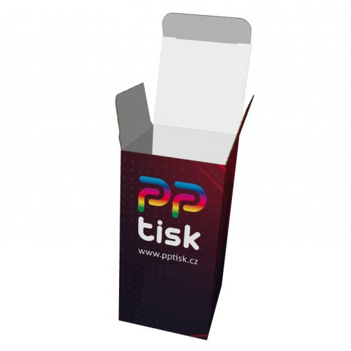 V�roba a tisk krabi�ky o rozm�ru 50x50x100 mm