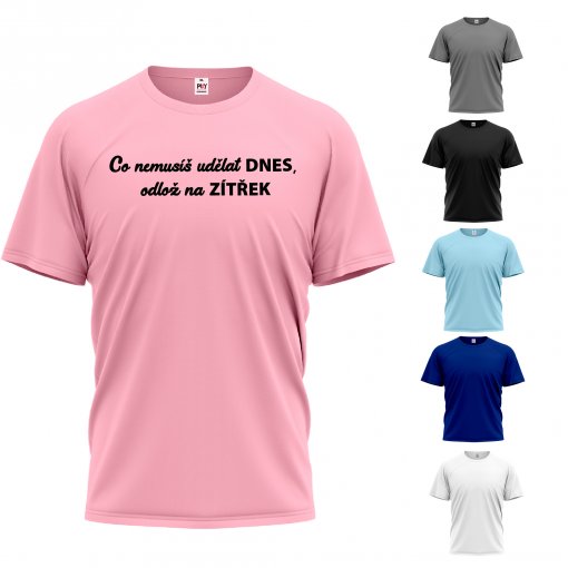 Tri�ko s vlastn�m n�pisem nebo logem