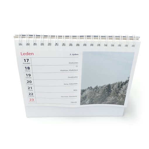 Tisk stolního kalendáře - 7 denní menší