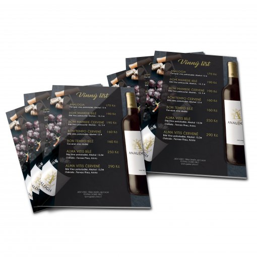 Tisk katalogu, bro�ury, n�vodu, v�sledn� rozm�r A5 - 8 stran