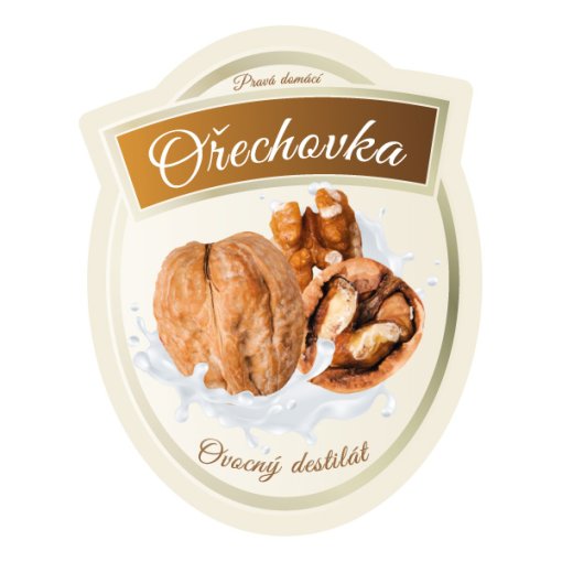 Tisk samolepky o�echovka